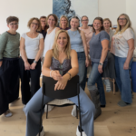 Petra Eder-Kuhr und Ausbildungsgruppe